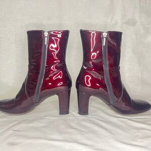 Aquatalia Chianti patent leather waterproof boot